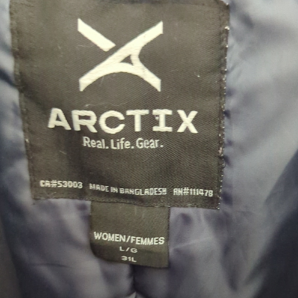 Arctix Black Women's Insulated Snow Pants - Picture 2 of 16
